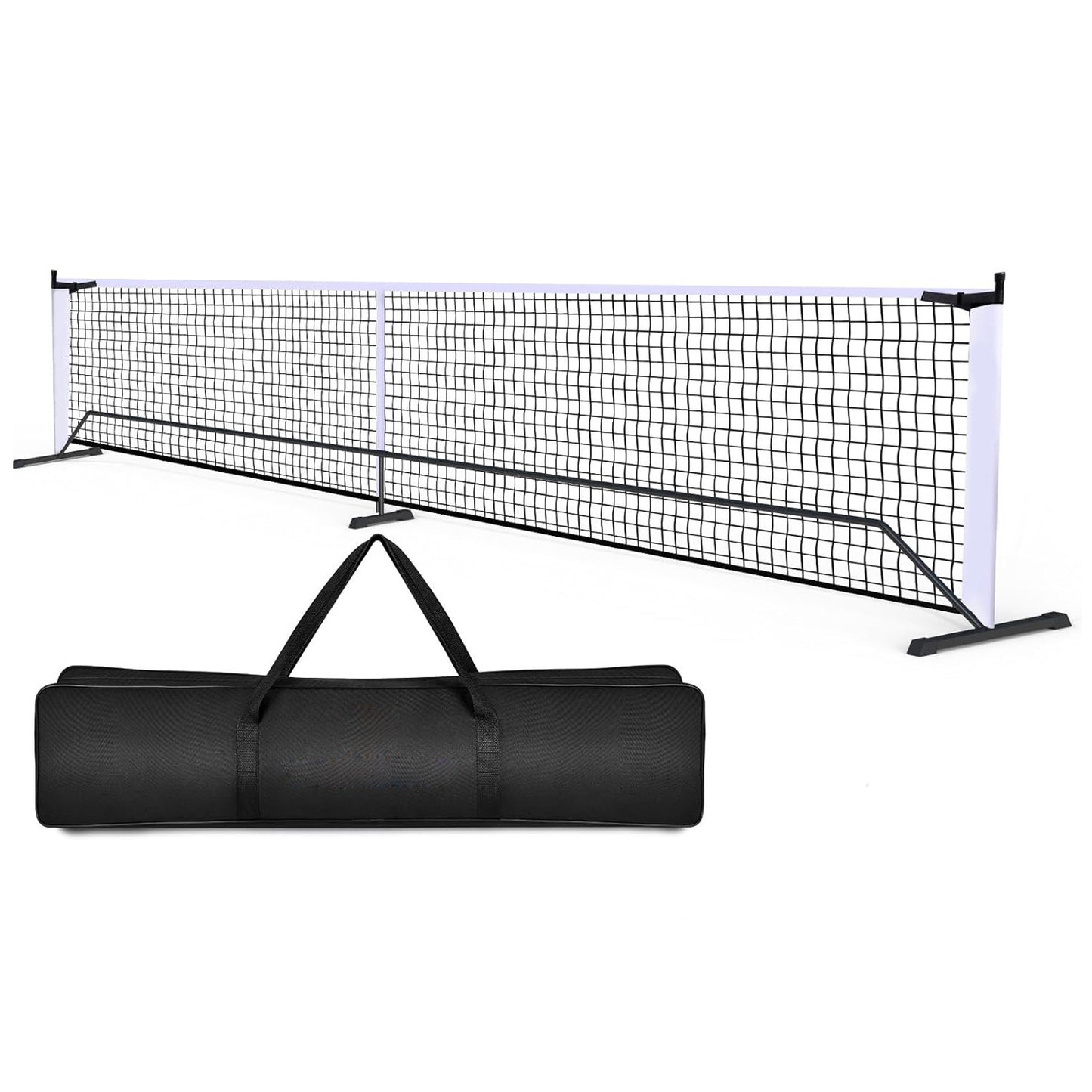 Portable Pickleball Net – 22FT Court Setup with Frame for Outdoor & Indoor Play