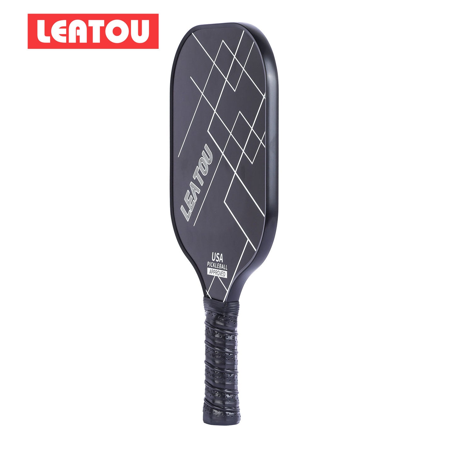 Beginner Pickleball Paddle Set – USAPA Approved Carbon Fiber Paddles with Balls and Bag