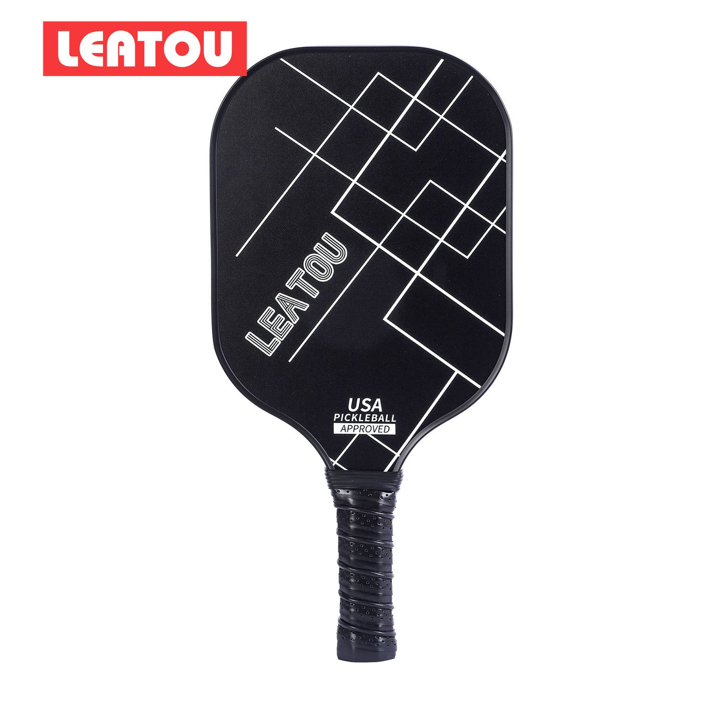 Beginner Pickleball Paddle Set – USAPA Approved Carbon Fiber Paddles with Balls and Bag