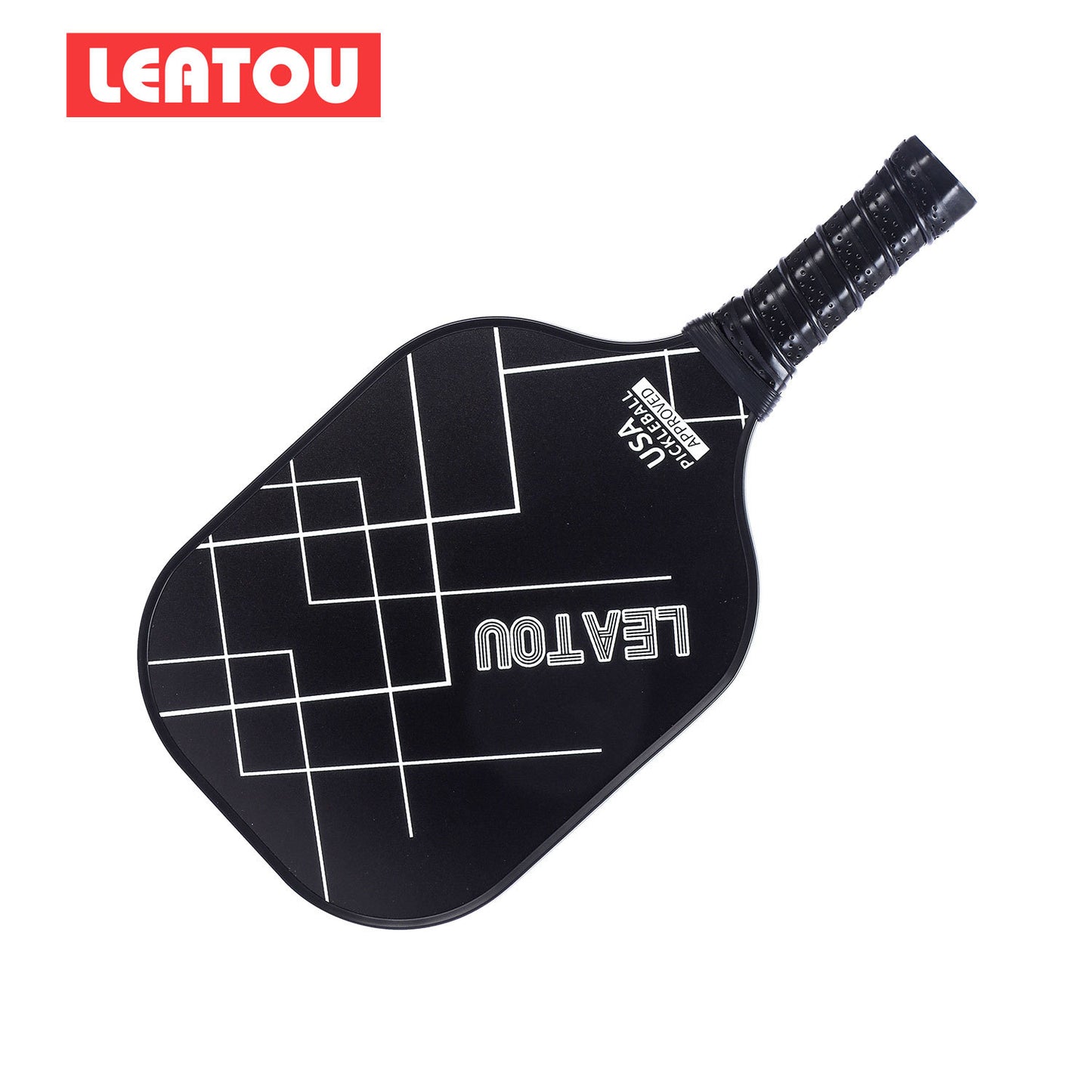Beginner Pickleball Paddle Set – USAPA Approved Carbon Fiber Paddles with Balls and Bag