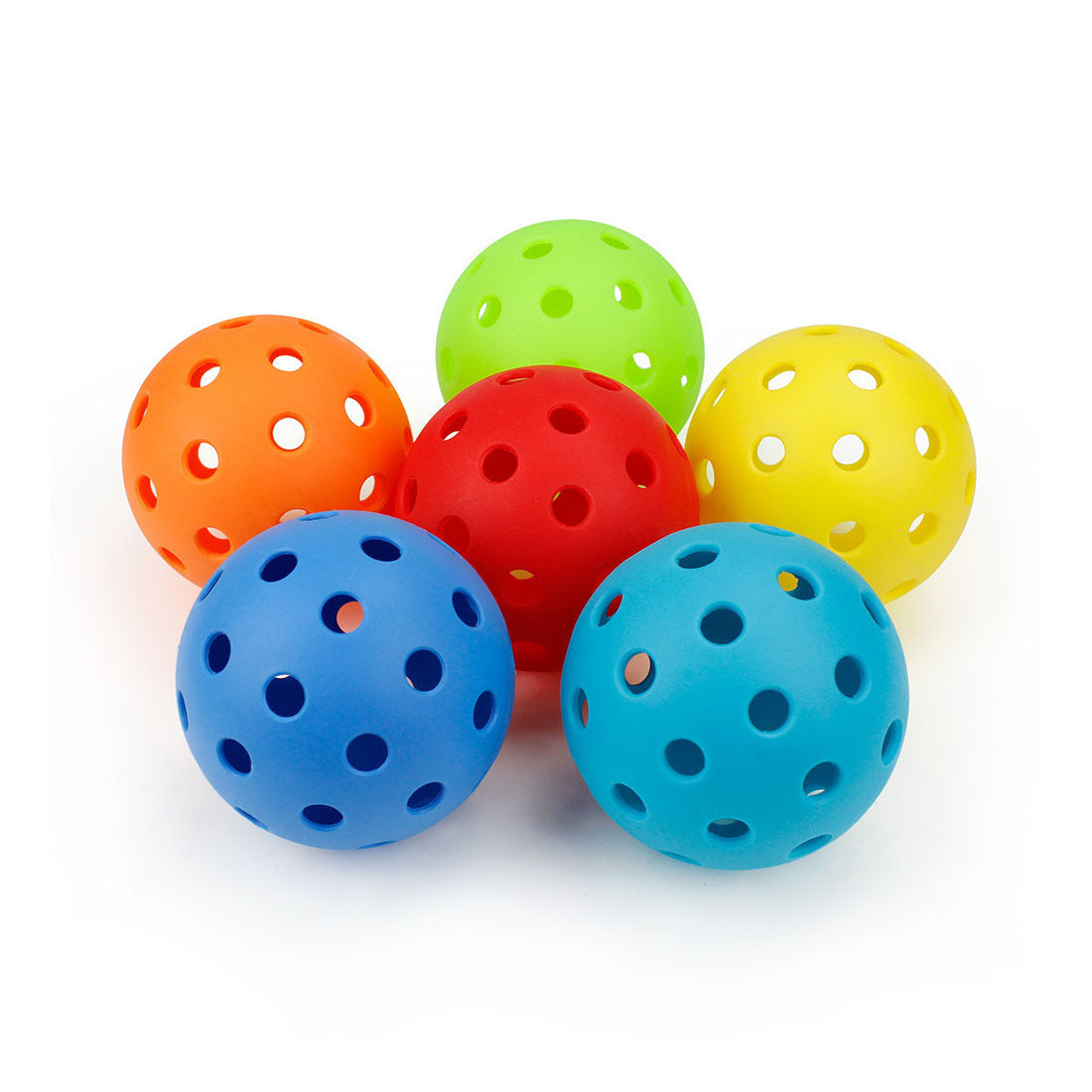 Pickleball Balls – 74mm PE High-Bounce Practice Balls with 40 Holes for Indoor & Outdoor Play